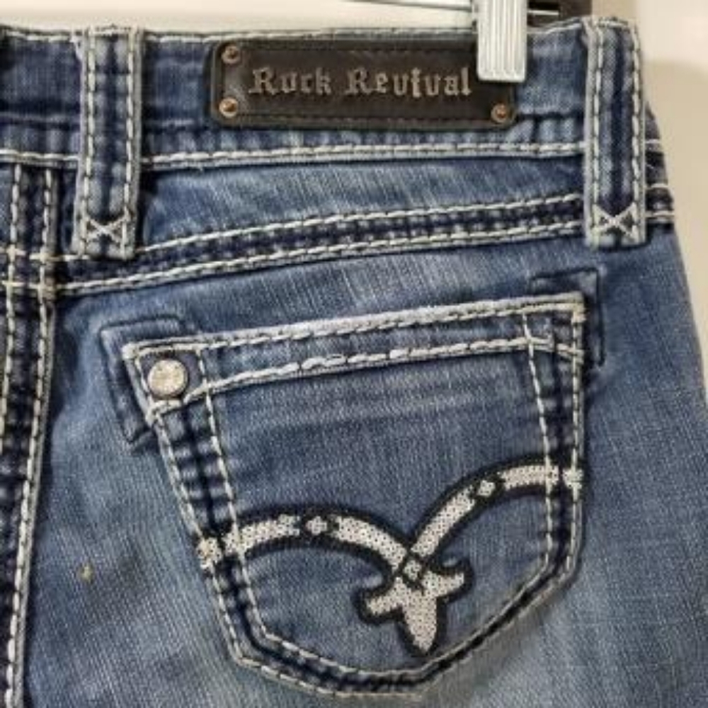 Rock Revival, for Buckle premium Jeans Denisa Straight 29